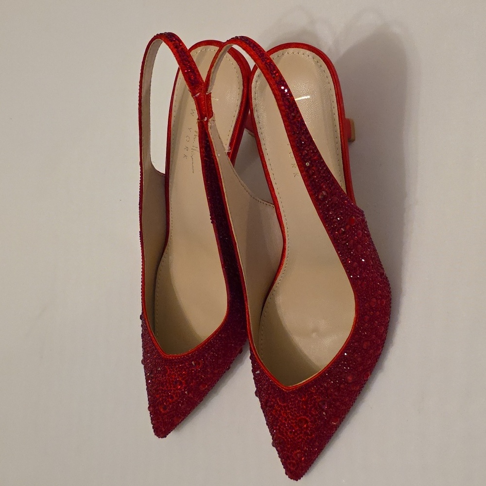 BRAND NEW NICOLE NILLER SCOUTIE SLINGBACK PUMPS (Women)ELEGANT SHEEL - Picture 7 of 16